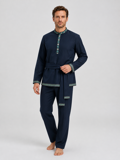 Embroidered Ethnic Shirt-Tunic with Belt product detail 2
