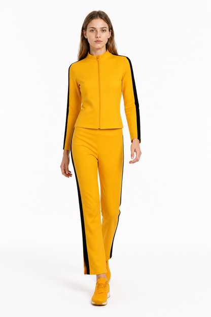 Cosplay tracksuit, yellow with black stripes Costumes detail 2