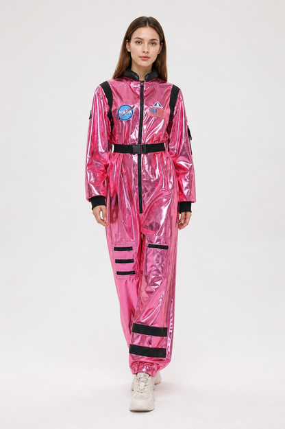 NASA Astronaut Jumpsuit with Hood and Belt