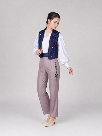 Fiyero "Wicked" Cosplay Costume: Vest, Shirt, Pants
