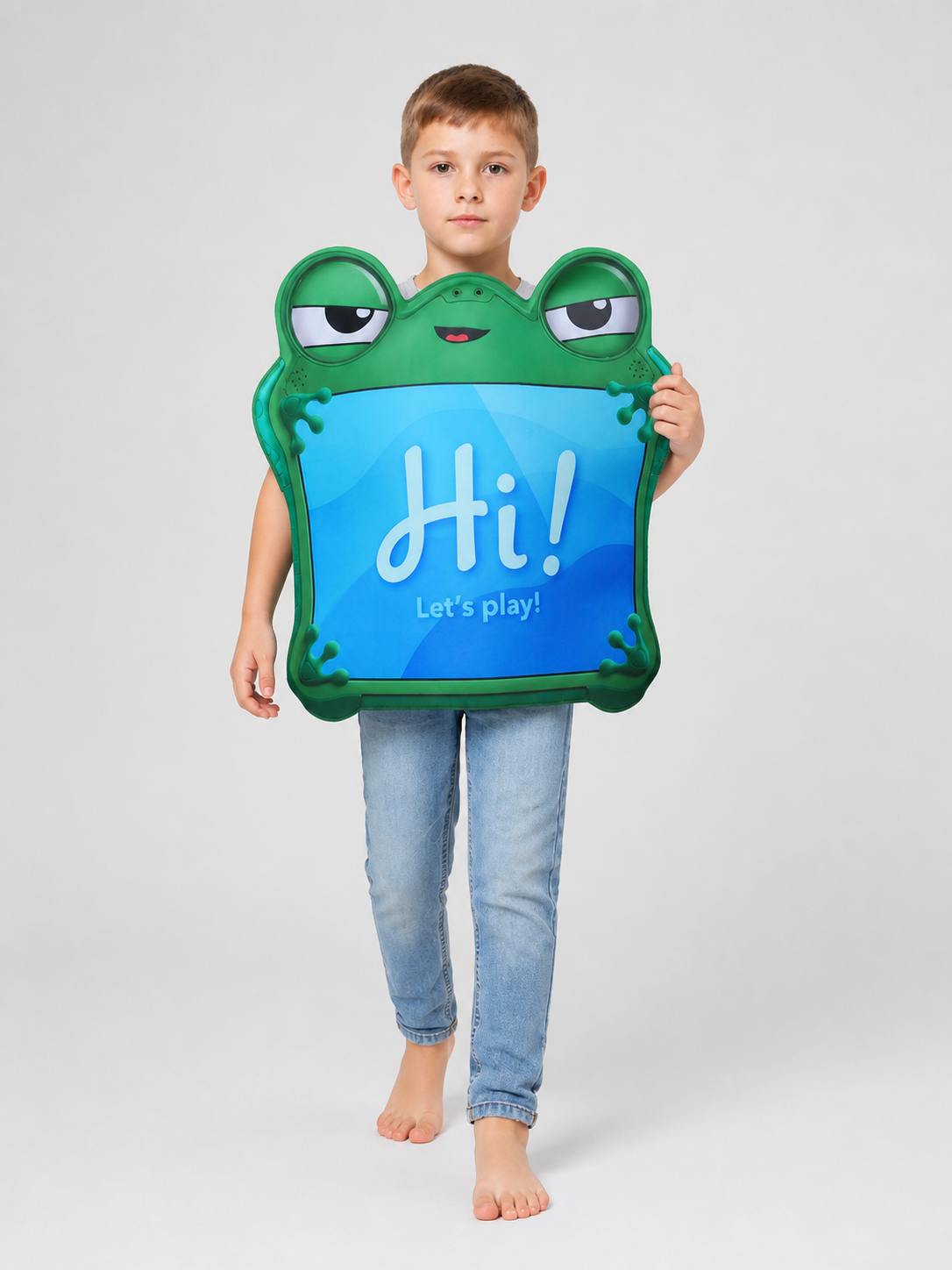 Green and Blue Frog Costume for Cosplay Costumes detail 2