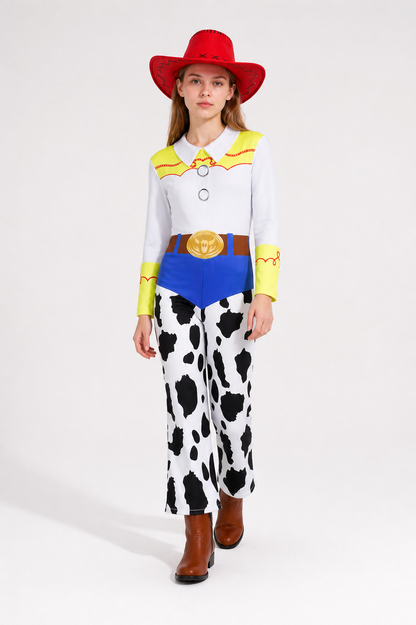 Character cosplay costume, jumpsuit with hat Costume Headwear detail 2