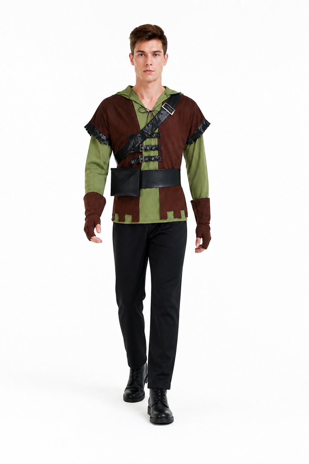 Green Arrow Cosplay Costume Set Costumes detail 2