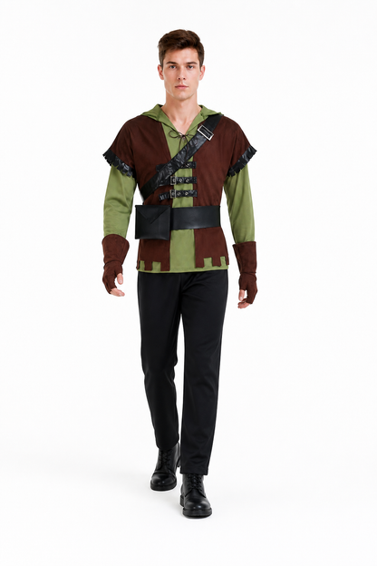 Green Arrow Cosplay Costume Set Costumes detail 2