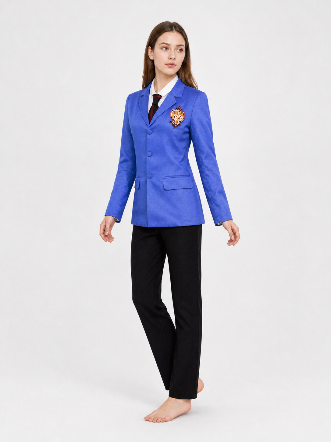 Ouran High School Host Club Cosplay Costume, 4 Pieces