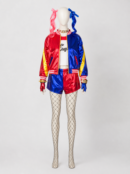Harley Quinn Costume, Cosplay Set Costumes detail 2