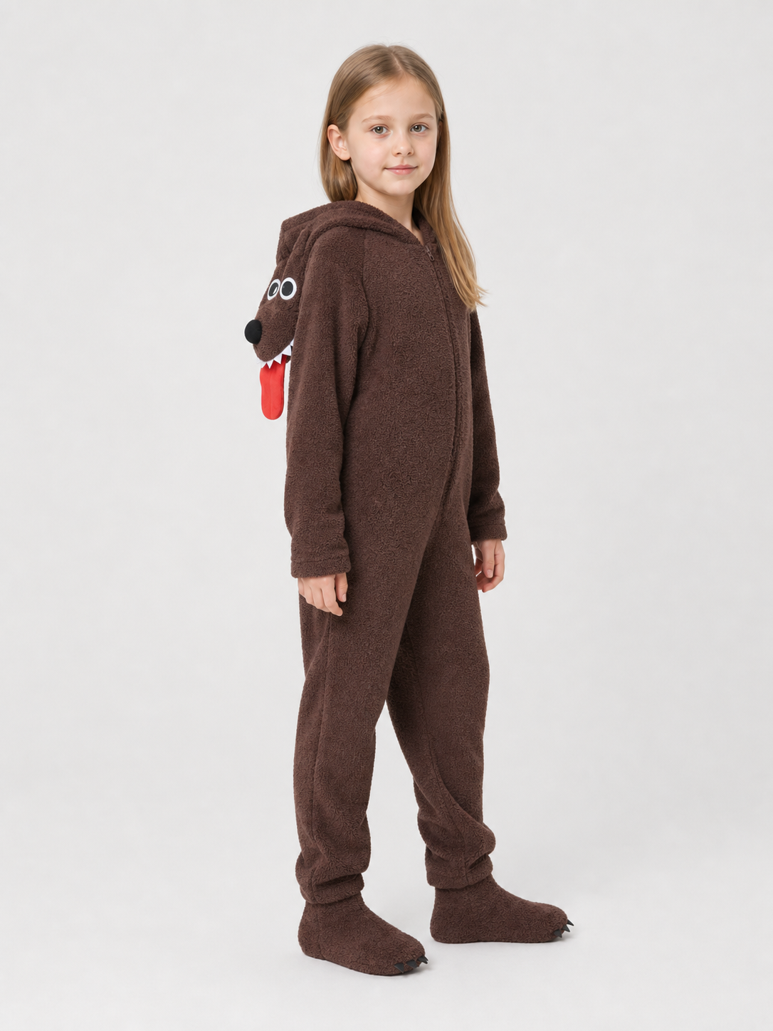 Wolf Costume, Jumpsuit with Headpiece