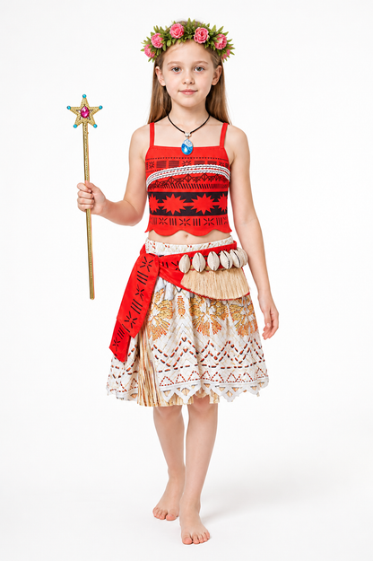 Moana Carnival Costume with Accessories Costume Accessories detail 2