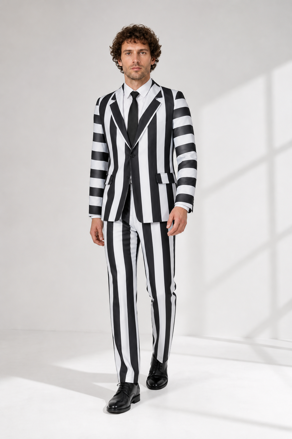 Beetlejuice Striped Suit Jacket and Trousers product detail 2