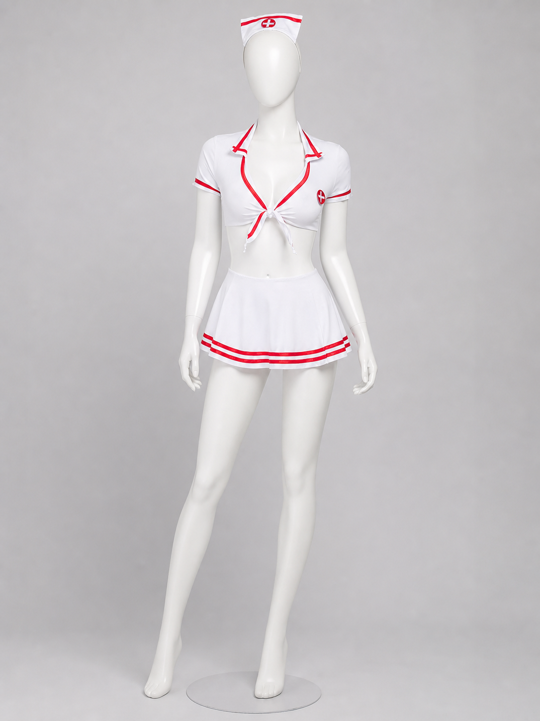 Medical Costume with Red Details, Set