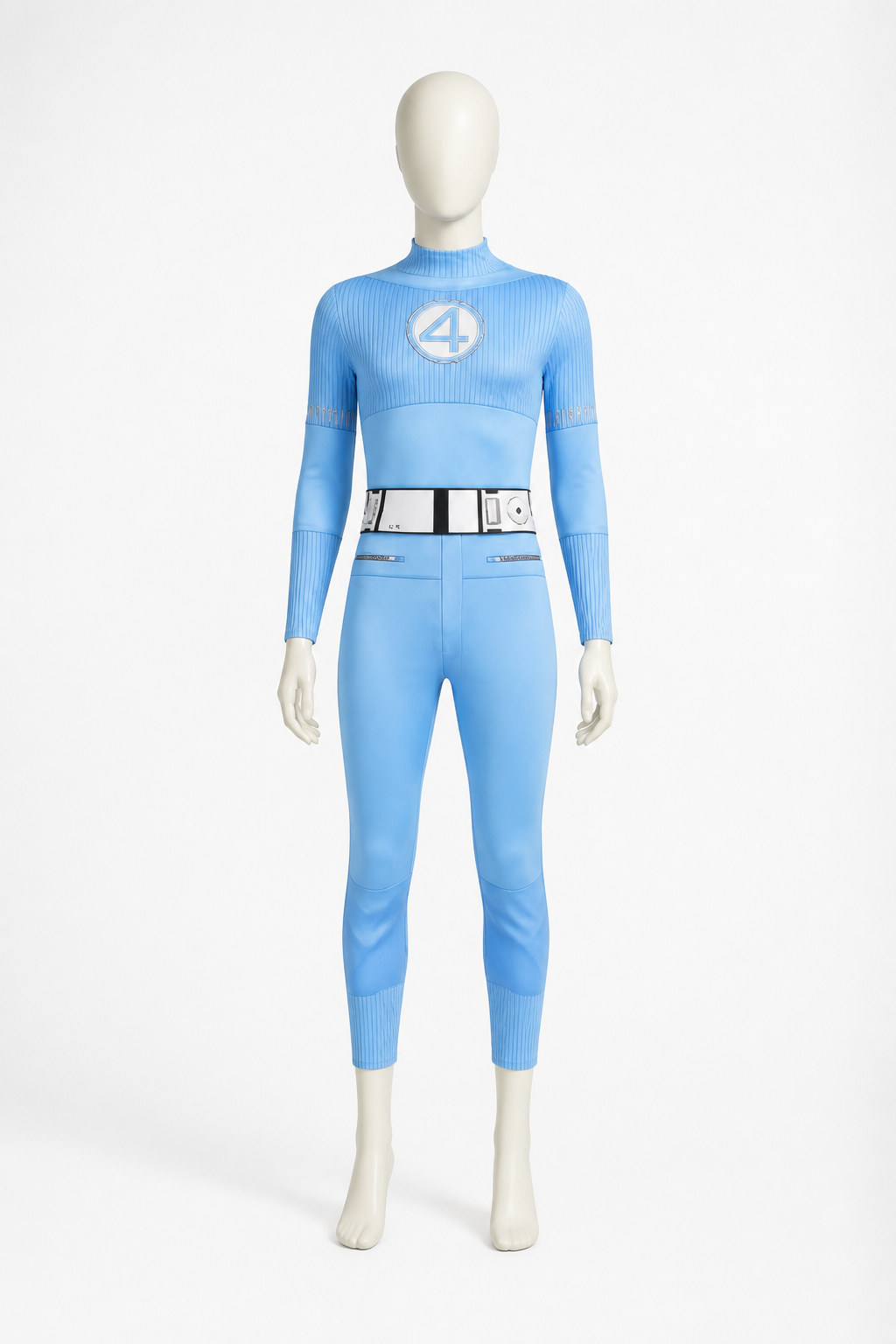 Jumpsuit with 4 Emblem, High Collar product detail 2
