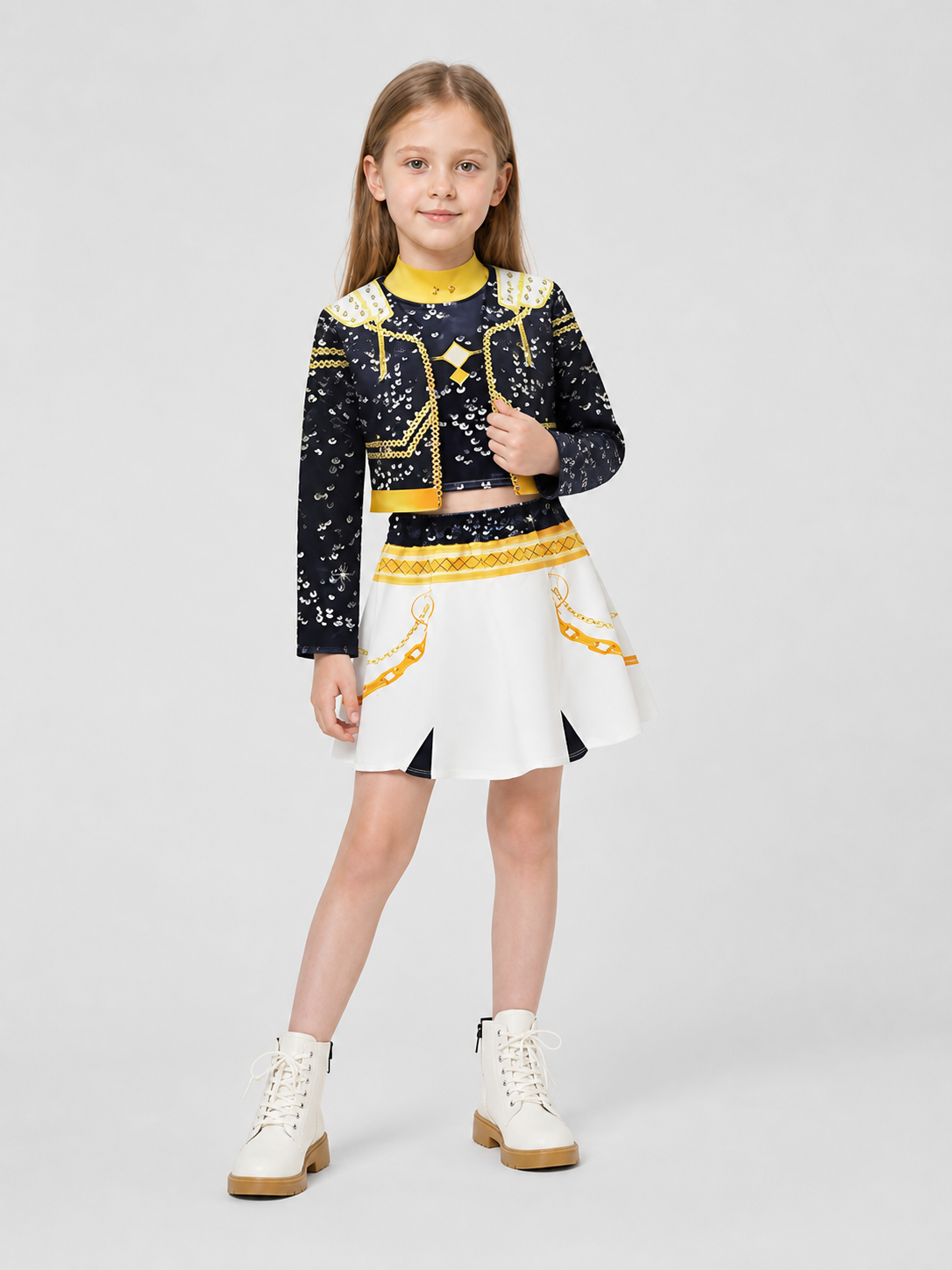 Performance and Cosplay Costume: Jacket and Skirt Costumes detail 2