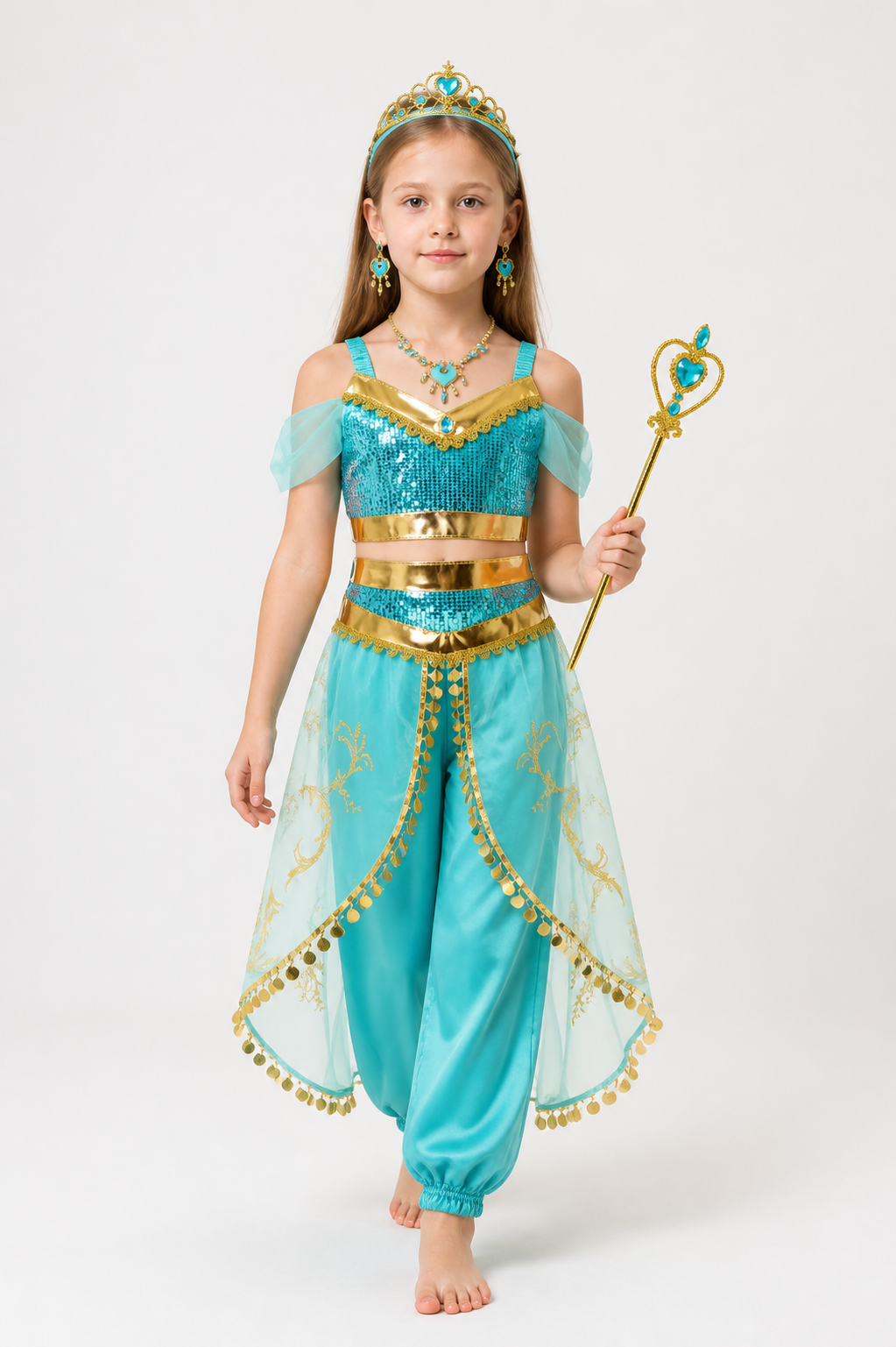 Princess Jasmine Halloween Costume with Accessories Costume Accessories detail 2