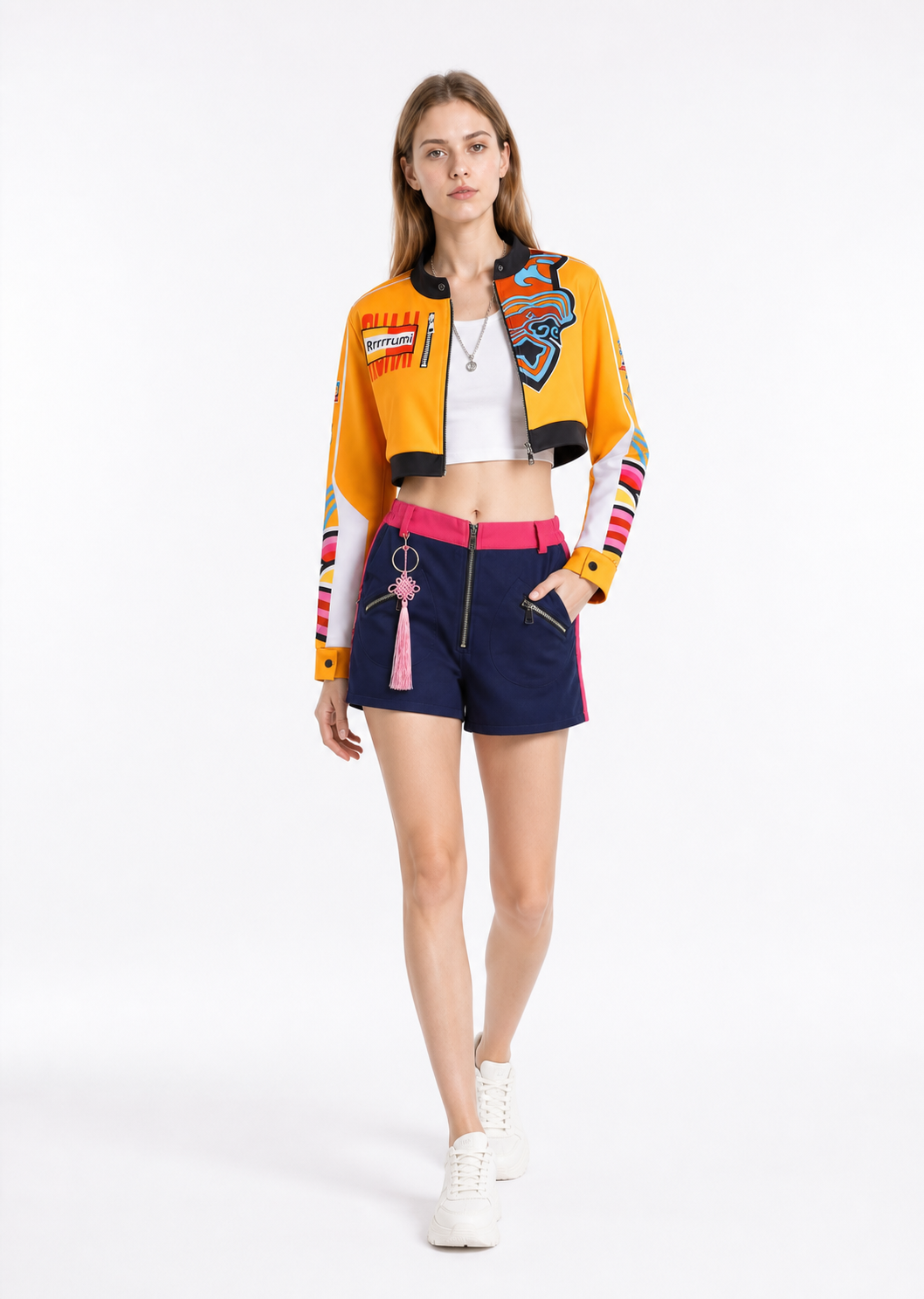 Cosplay Costume: Jacket, Shorts, Top, and Accessories Costume Accessories detail 2