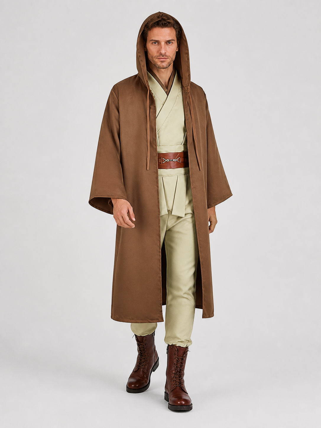 Star Wars cosplay costume, brown hooded robe Costumes detail 3