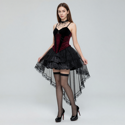 Gothic Death Cosplay Costume Set