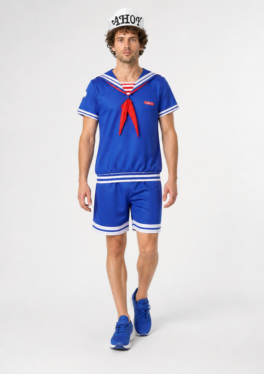 Children’s Sailor Costume with Shorts and Cap product detail 2