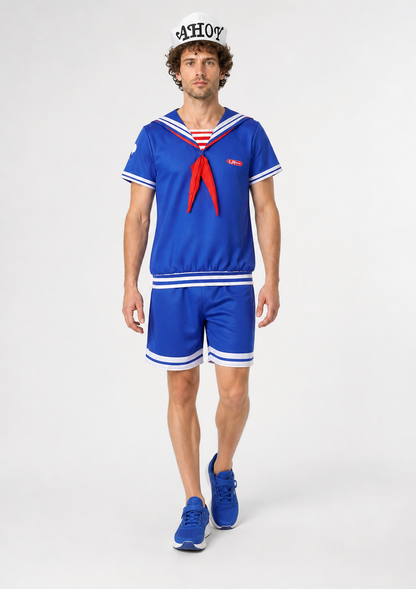 Children’s Sailor Costume with Shorts and Cap product detail 2
