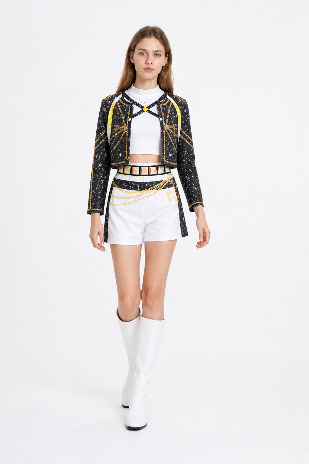 K-pop Stage Costume, 3-Piece Set Costumes detail 2