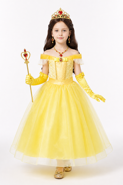 Children’s Princess Costume with Ball Gown product detail 2