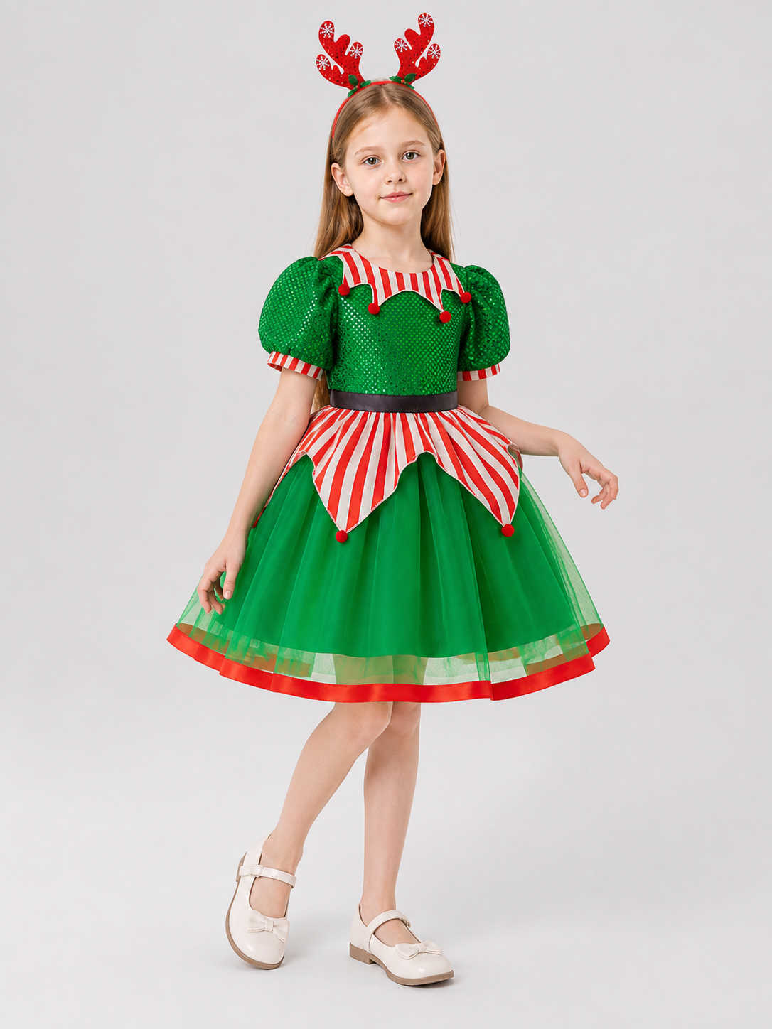 Sequin Carnival Dress for Performances