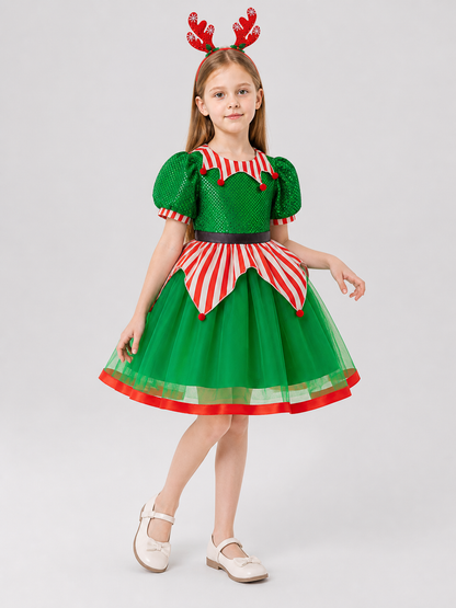 Sequin Carnival Dress for Performances