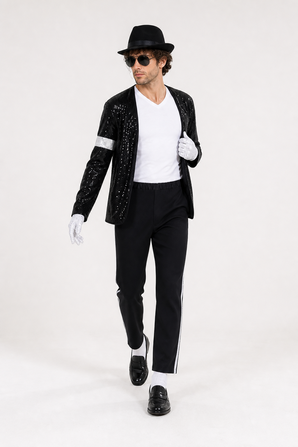 Michael Jackson Sequin Stage Costume Costumes detail