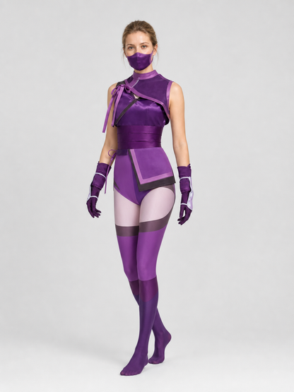 Mileena Cosplay Costume from Mortal Kombat, Set Costumes detail 2