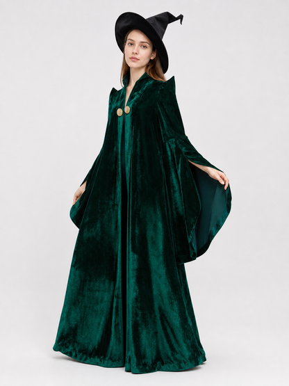 Cosplay Costume: Long Robe and Pointed Hat