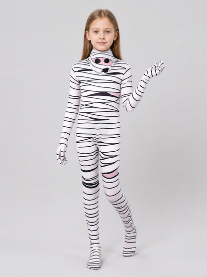 Children's Mummy Costume, Hooded Jumpsuit Costumes detail 2