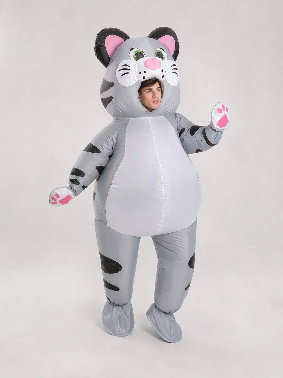 Inflatable Cat Costume for Halloween and Parties