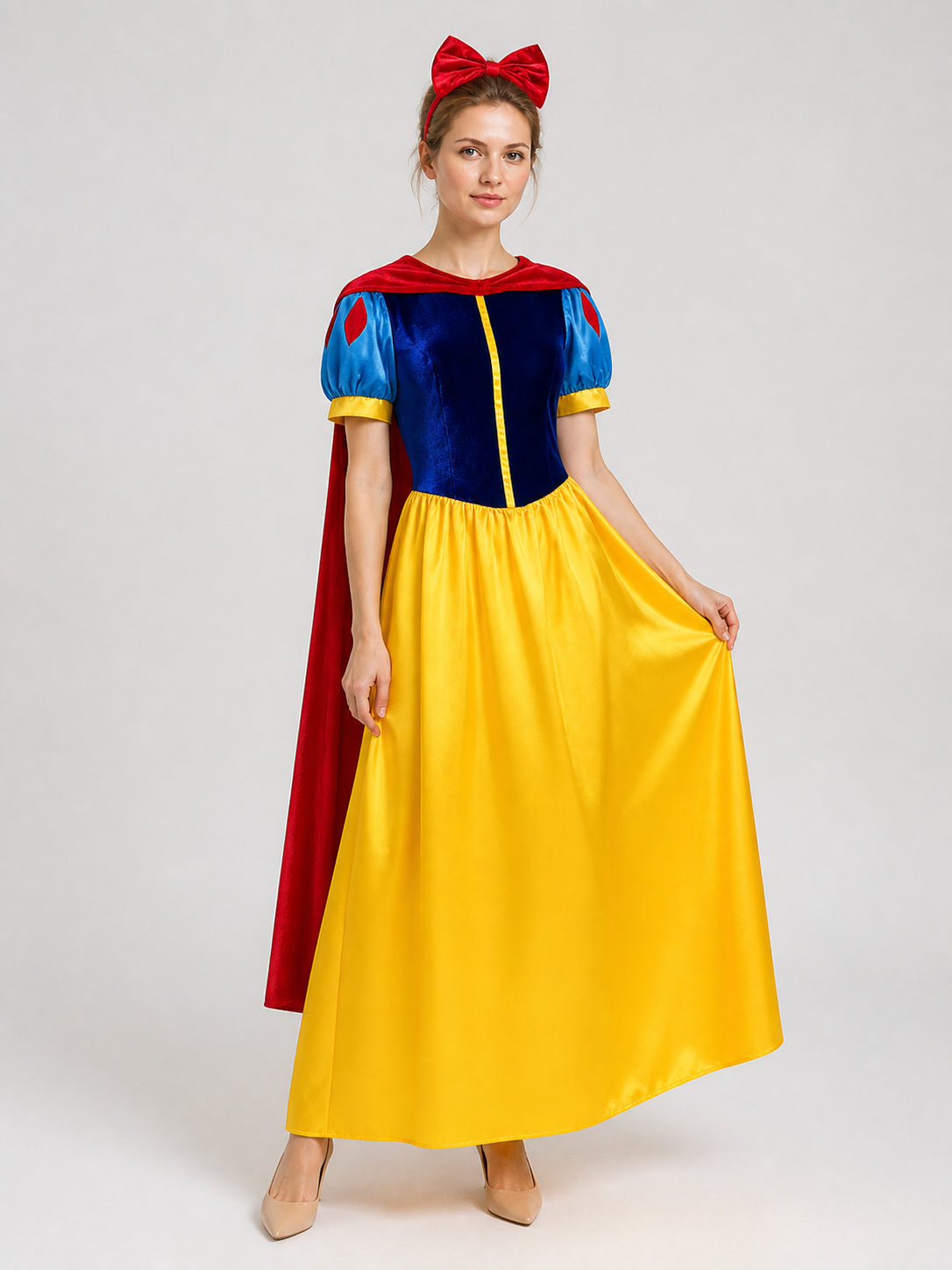 Snow White Cosplay Costume, Dress and Headband Costume Dresses detail 2