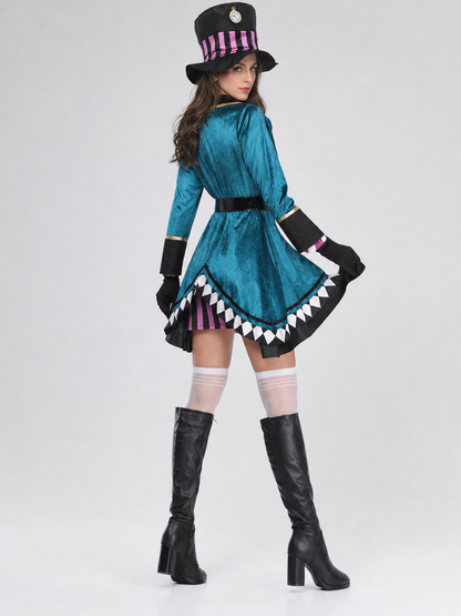 Stage Costume “Alice” with Hat and Gloves