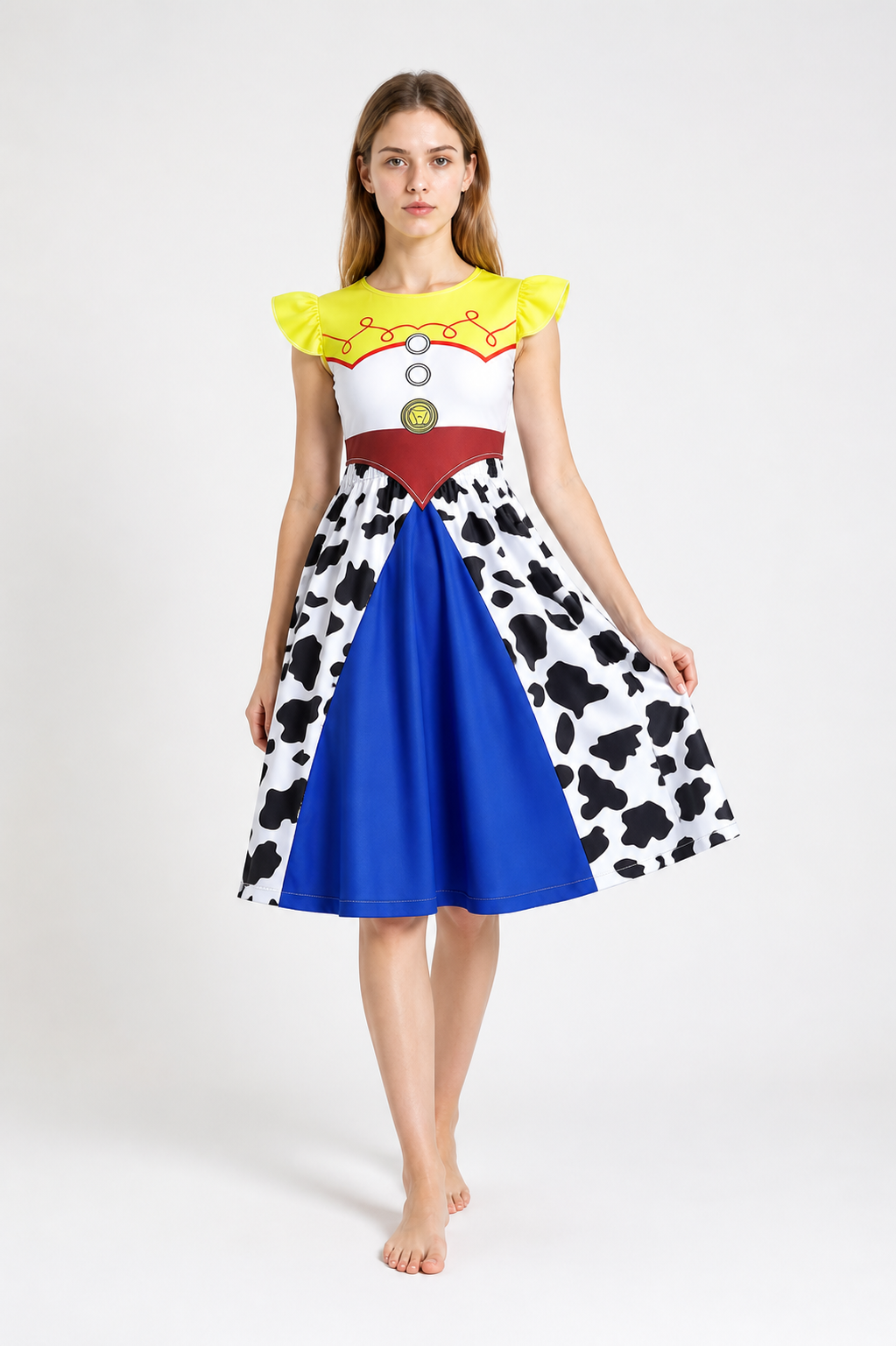Jessie Costume for Performances, Top and Half-Skirt