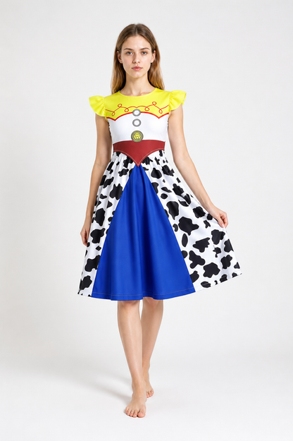 Jessie Costume for Performances, Top and Half-Skirt