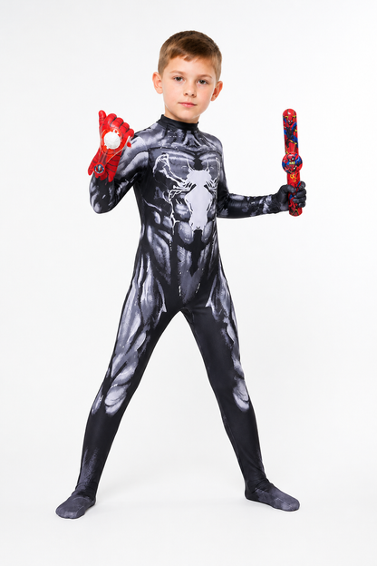 Black Venom Costume with Spider and Accessories Costume Accessories detail 2