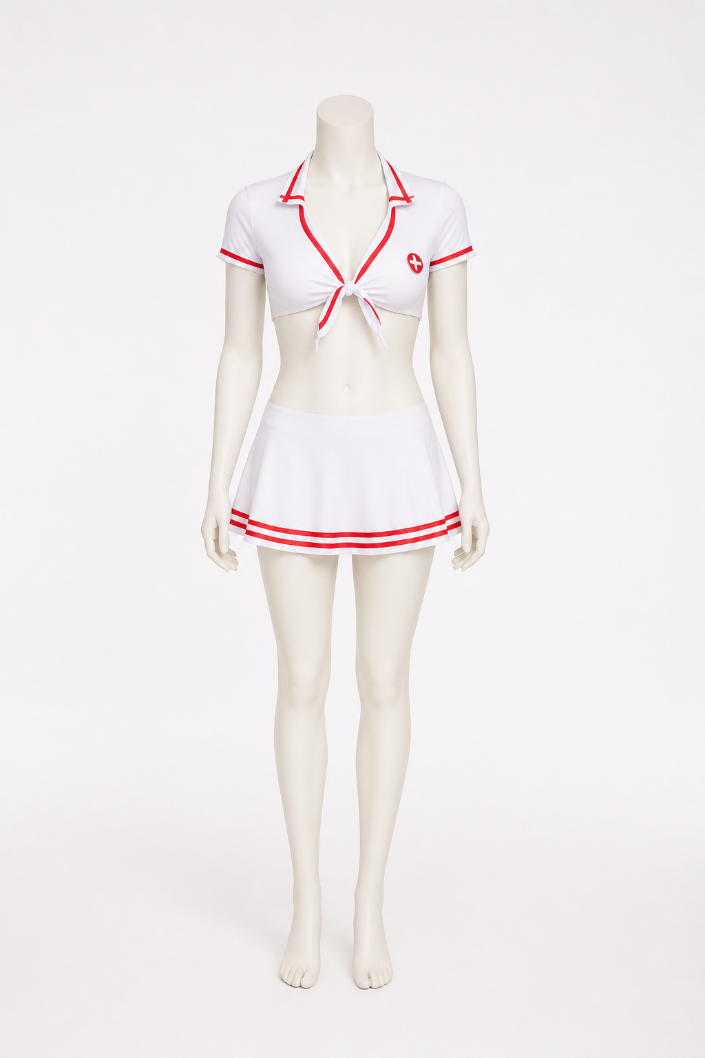 Medical Costume with Red Cross and Ties Costumes detail 2