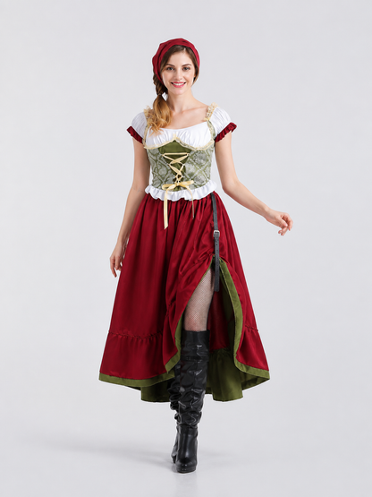 Historical Ethnic-Style Costume, Long Dress Costume Dresses detail 2