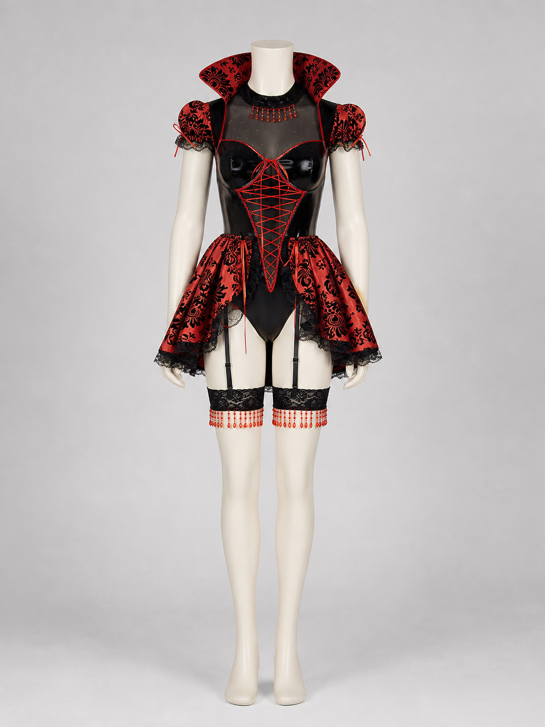 Gothic Vampire and Demon Costume for Cosplay
