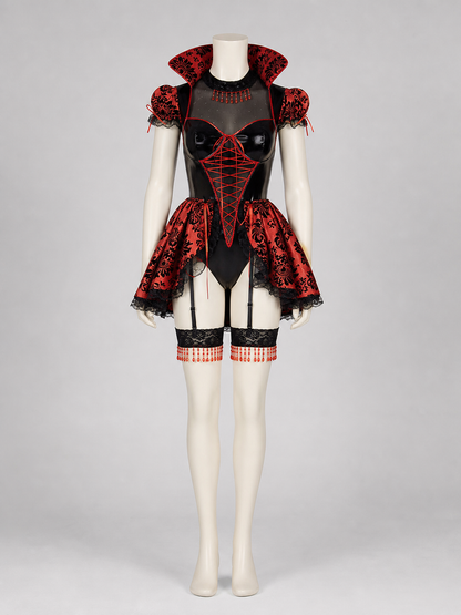 Gothic Vampire and Demon Costume for Cosplay