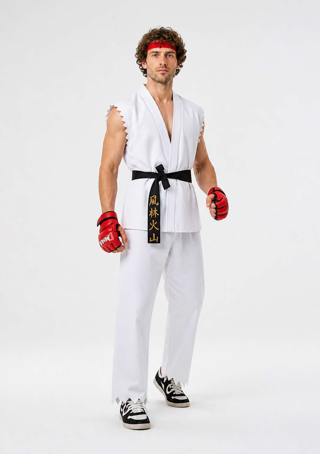 Ken Cosplay Costume: Jacket, Pants, and Belt Costumes detail