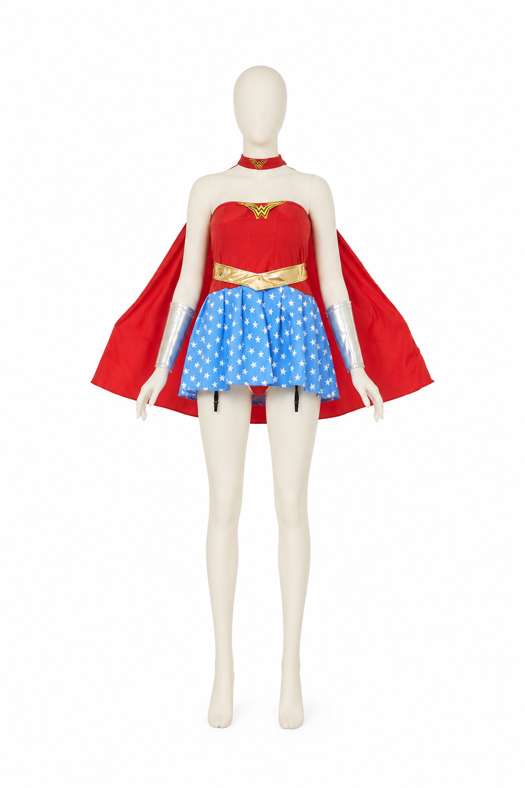 Cosplay Character Costume with Cape and Skirt Costume Capes detail 2