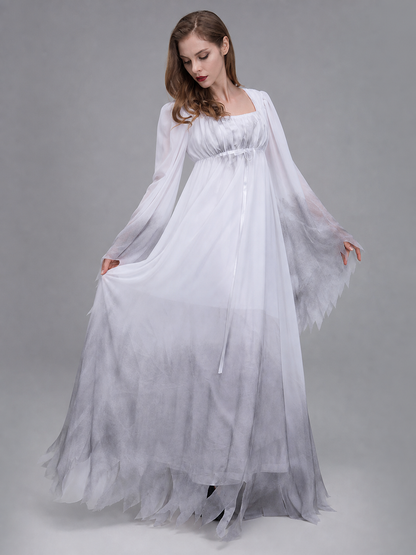 Halloween Cosplay Dress with Wide Sleeves