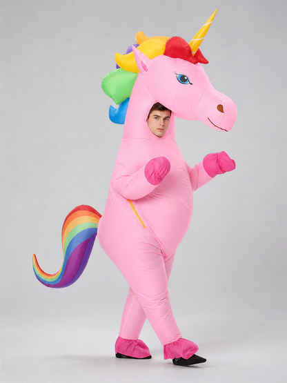 Inflatable Unicorn Costume for Parties and Performances