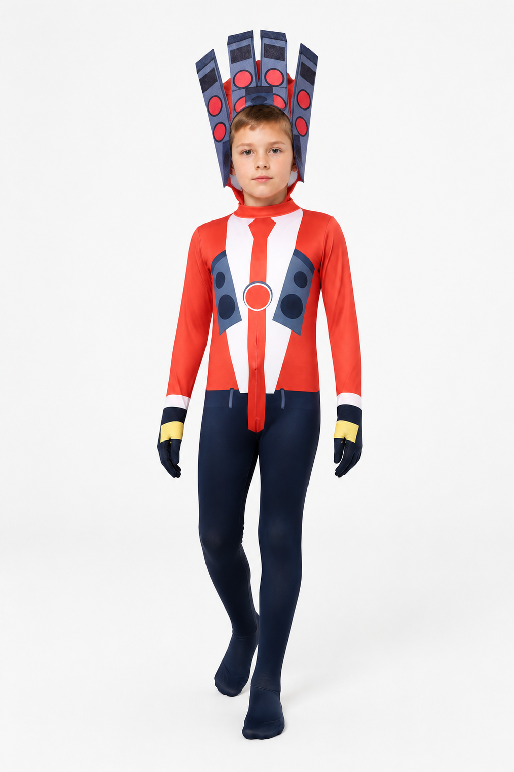 Fitted Skibidi Toilet TV-Head Jumpsuit product detail 2