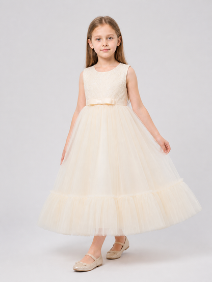 Full Princess Dress with Lace LP-332 for Performances