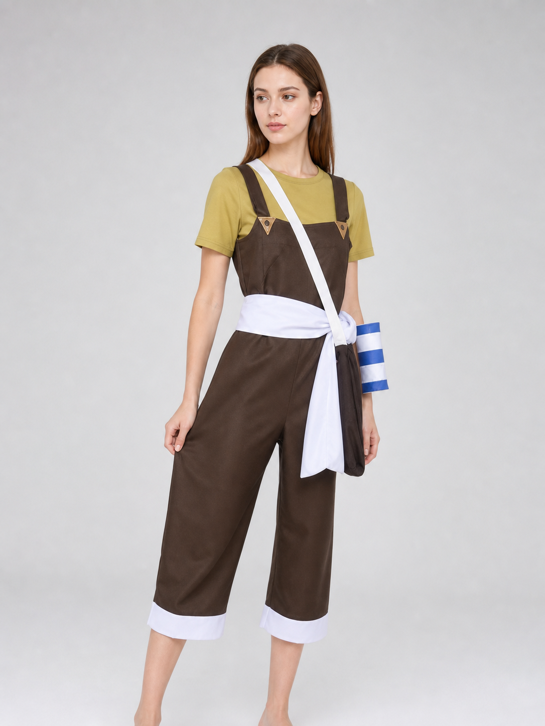 Usopp One Piece Cosplay Costume with Accessories