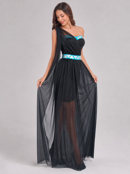 Asymmetrical Cosplay Performance Dress