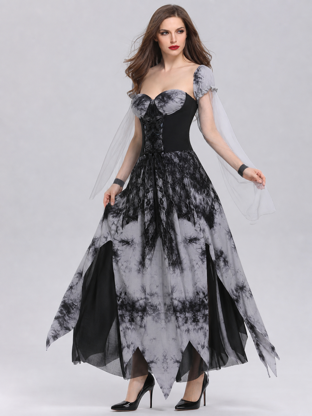 Gothic-Style Halloween Stage Costume
