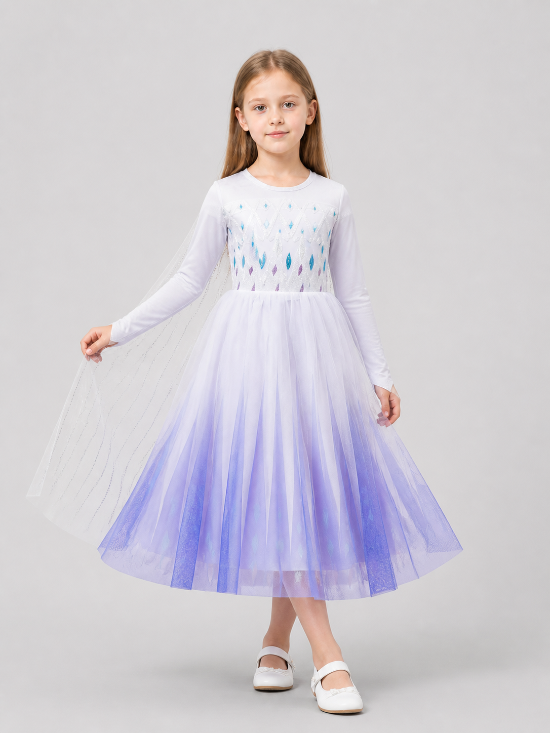 Children’s Frozen Elsa and Anna Dress product detail 2